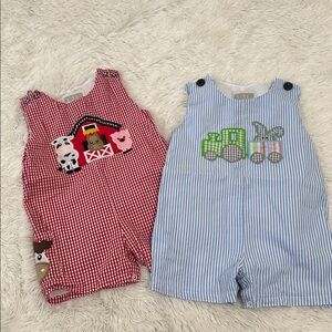 🐨 Bundle of 2 Lil Cactus Rompers Size 12-24 mo
